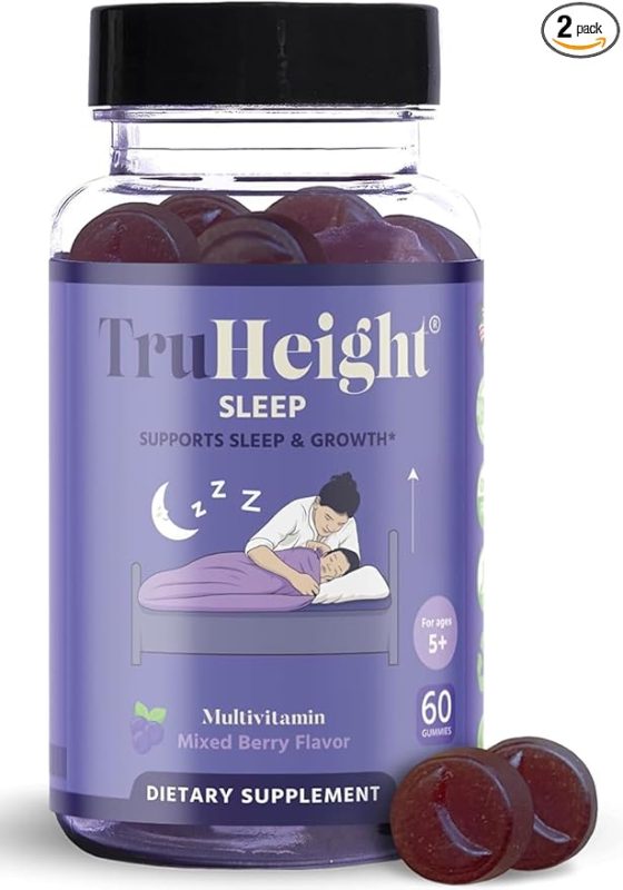 TruHeight Sleep Gummies Review – Kids & Teen Natural Sleep Aid for Maximum Growth - Kids Melatonin Gummy - Ages 4+ 19 TruHeight Sleep Gummies