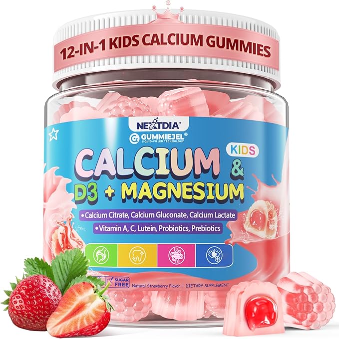 Kids Calcium Gummies Review | Why Nextdia Kids Calcium Gummies Are the Ultimate Growth & Bone Health Supplement for US Parents 16 Nextdia Kids Calcium Gummies