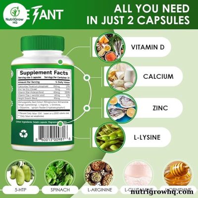 PRETANT Growth Capsules to Grow Taller Review | Can It Really Help You Grow Taller Naturally? 8 PRETANT Growth Capsules To Grow Taller Review: