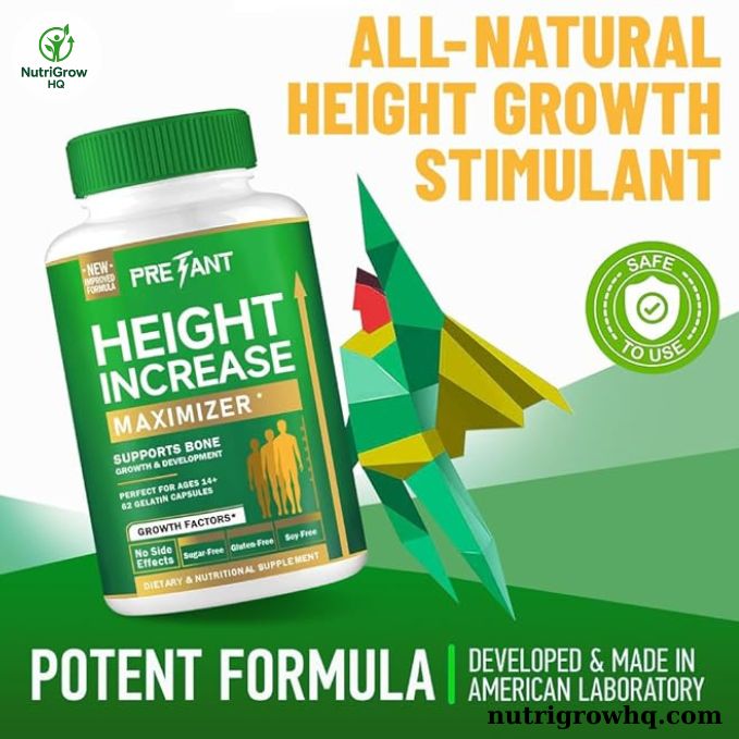 PRETANT Growth Capsules to Grow Taller Review | Can It Really Help You Grow Taller Naturally? 7 PRETANT Growth Capsules To Grow Taller Review: