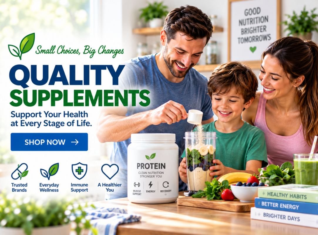 Quality Supplements, Healthier Family Moments